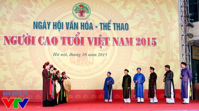 2015 Culture and Sports Day for the elderly begins - ảnh 1